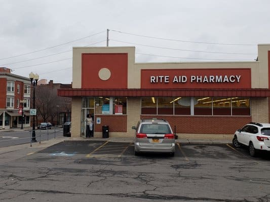 Shuttered Rite Aid store in downtown Geneva, NY