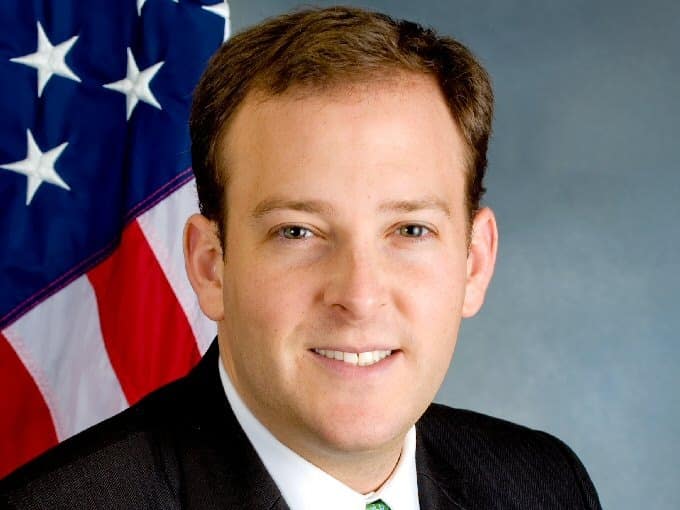 Representative Lee Zeldin (R)