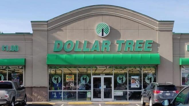 Dollar Tree storefront.