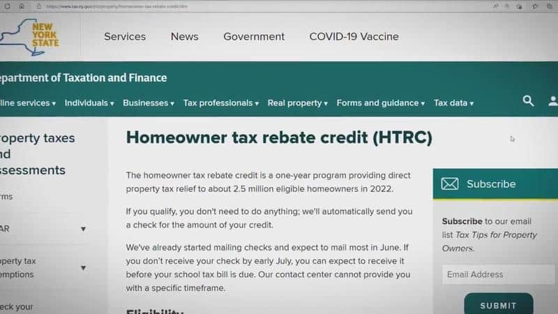 Home Owner Tax Rebate Credit