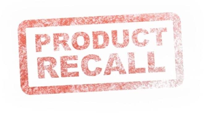 Recall was issued on multiple products like cookies, pizza, and butter for things like listeria or metal products.