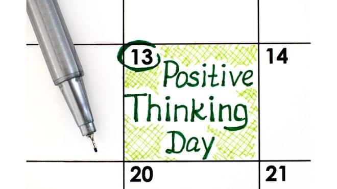 September 13- Positive thinking day 