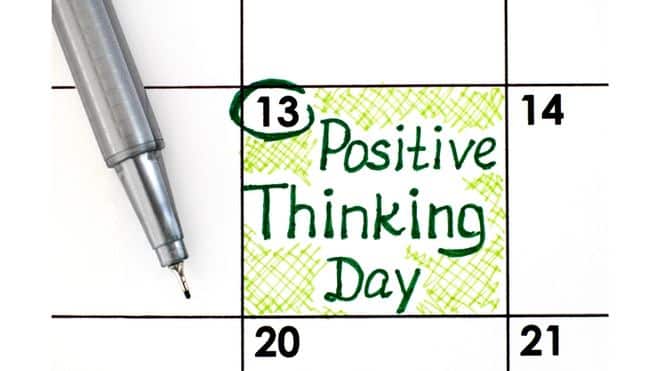 September 13- Positive thinking day