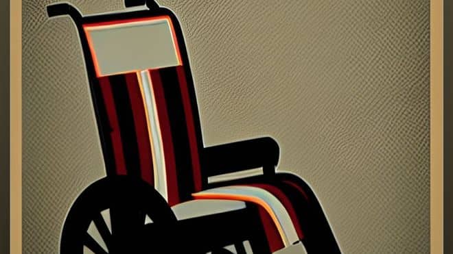 wheelchair used by many people who collect SSDI benefits for their disabilities or medical conditions.