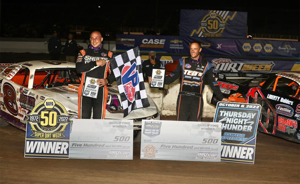 CAPITAL REGION CLUTCH: Coonradt, Stone Win DIRTcar Pro Stock Heat Races at Oswego