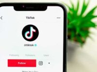 Tik Tok app on smart phone