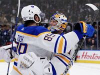 Sabres snap skid with comeback win over Maple Leafs