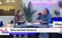 Wine and Herb Weekend on the Cayuga Lake Wine Trail (video)