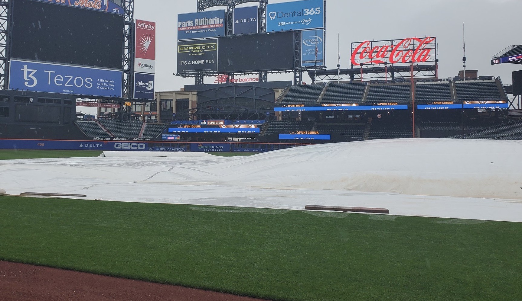BravesMets game postponed due to inclement weather
