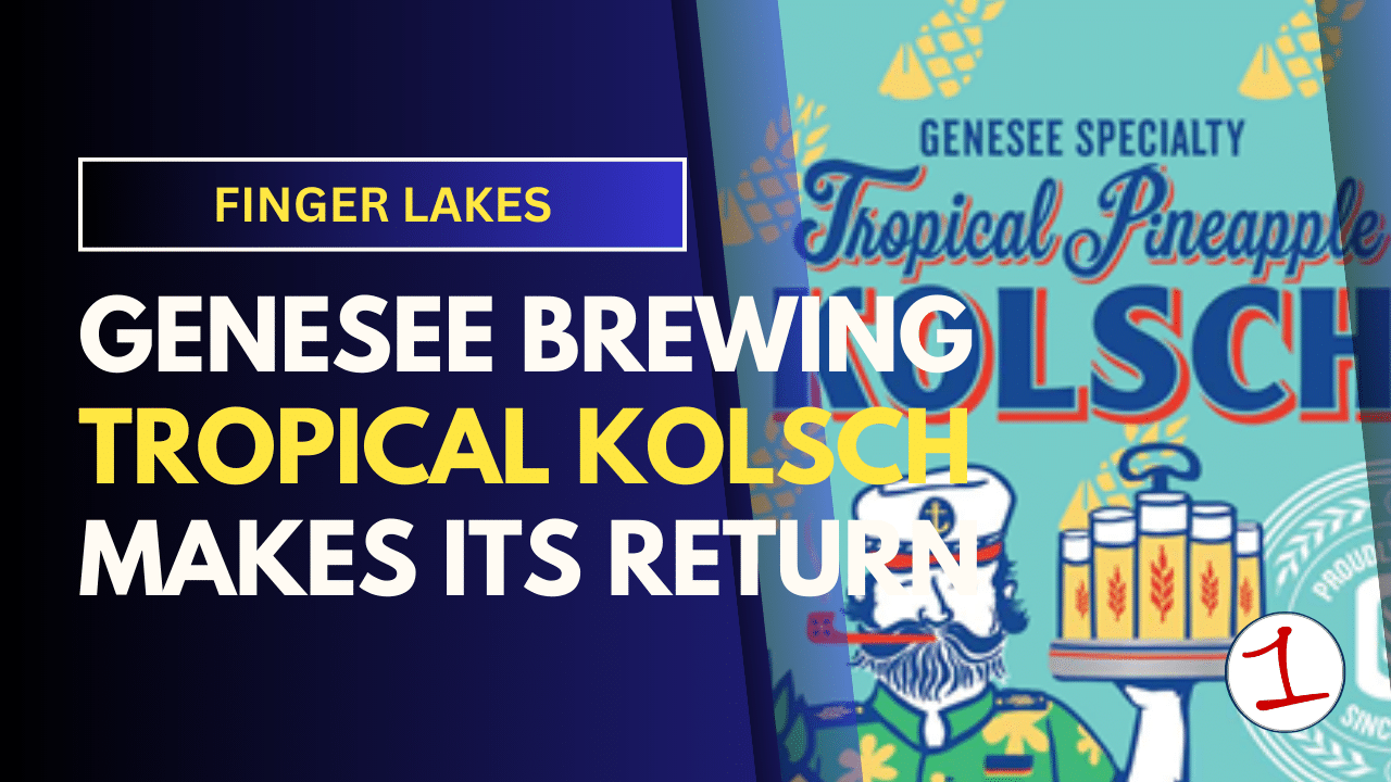 Genesee Brewery s Tropical Pineapple Kolsch Returning To Stores And 
