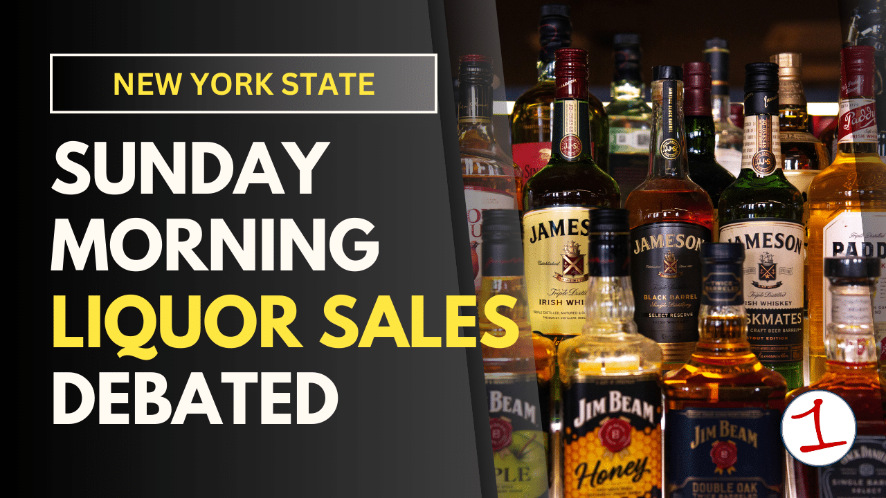 Sunday morning liquor sales could be allowed at stores and bars