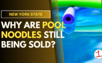 Why are pool noodles allowed to be sold if NYS has a styrofoam ban?