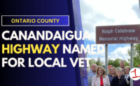 Part of Route 21 in Canandaigua renamed Ralph Calabrese Memorial Highway