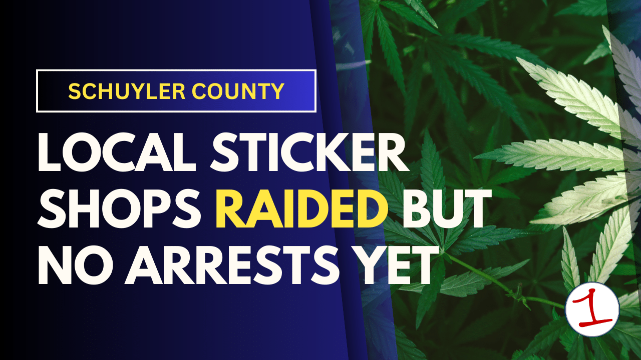 Sticker shops in Horseheads, Watkins Glen raided by police