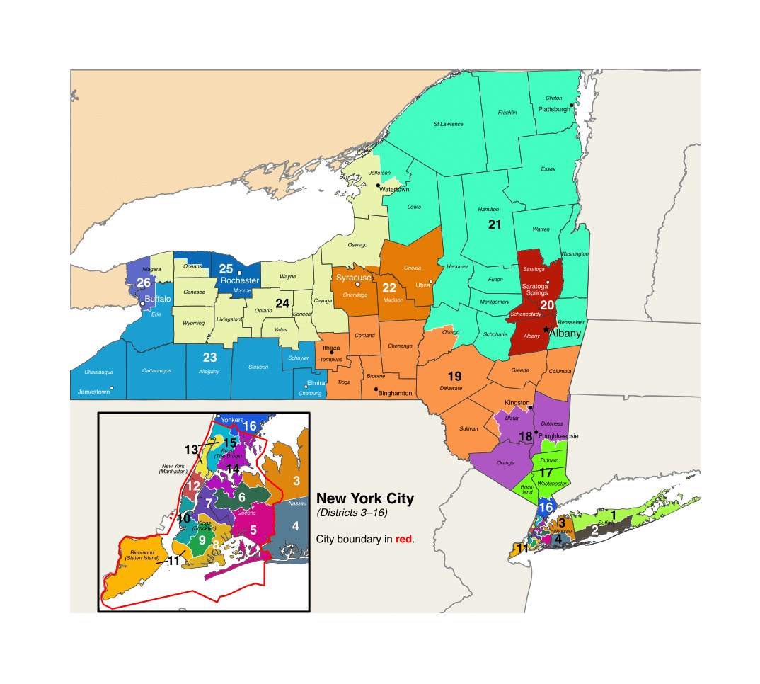 New York's Congressional maps may get redrawn What would that mean for