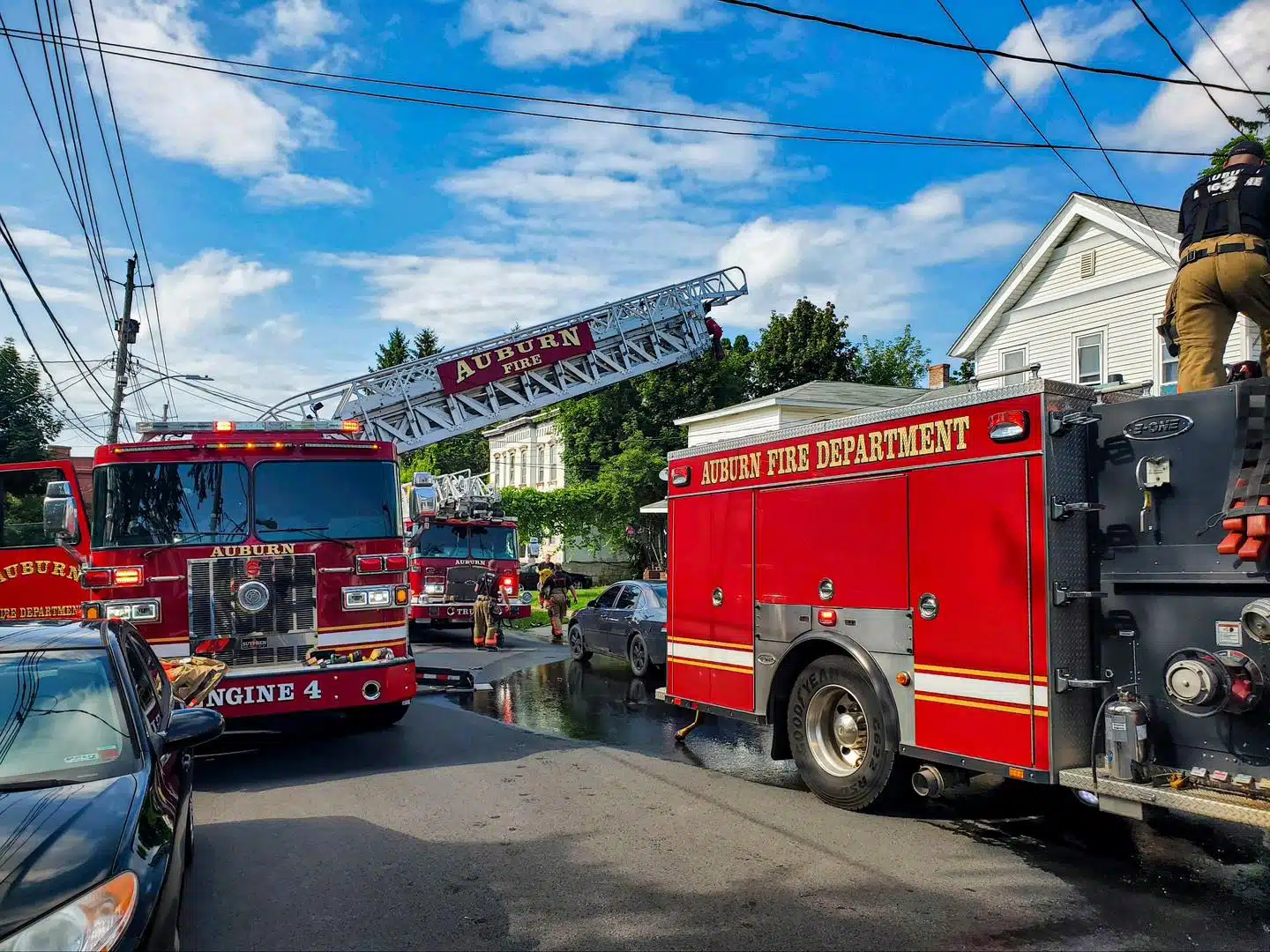 Two fire departments in Cayuga County get federal funds Two fire departments in Cayuga County get federal funds
