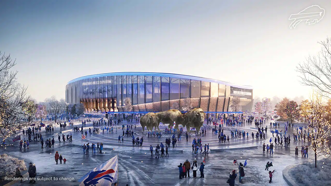 Buffalo Bills stadium faces rising costs: Projected at 0 million over budget Buffalo Bills stadium faces rising costs: Projected at 0 million over budget