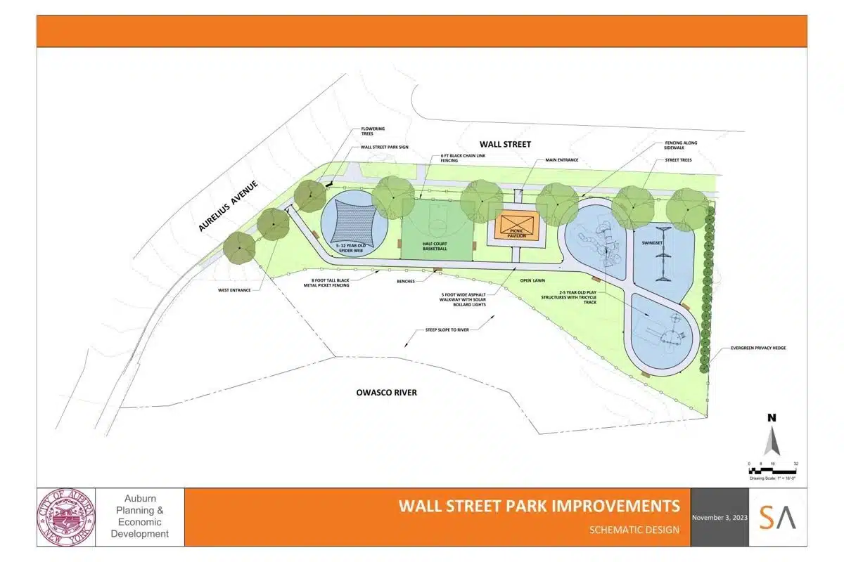 Auburn seeks public input on Wall Street playground redesign