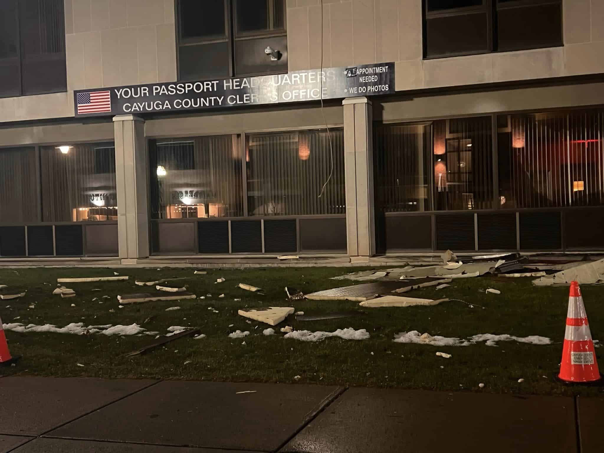 Officials Cayuga County Office Building will need a new roof thanks to