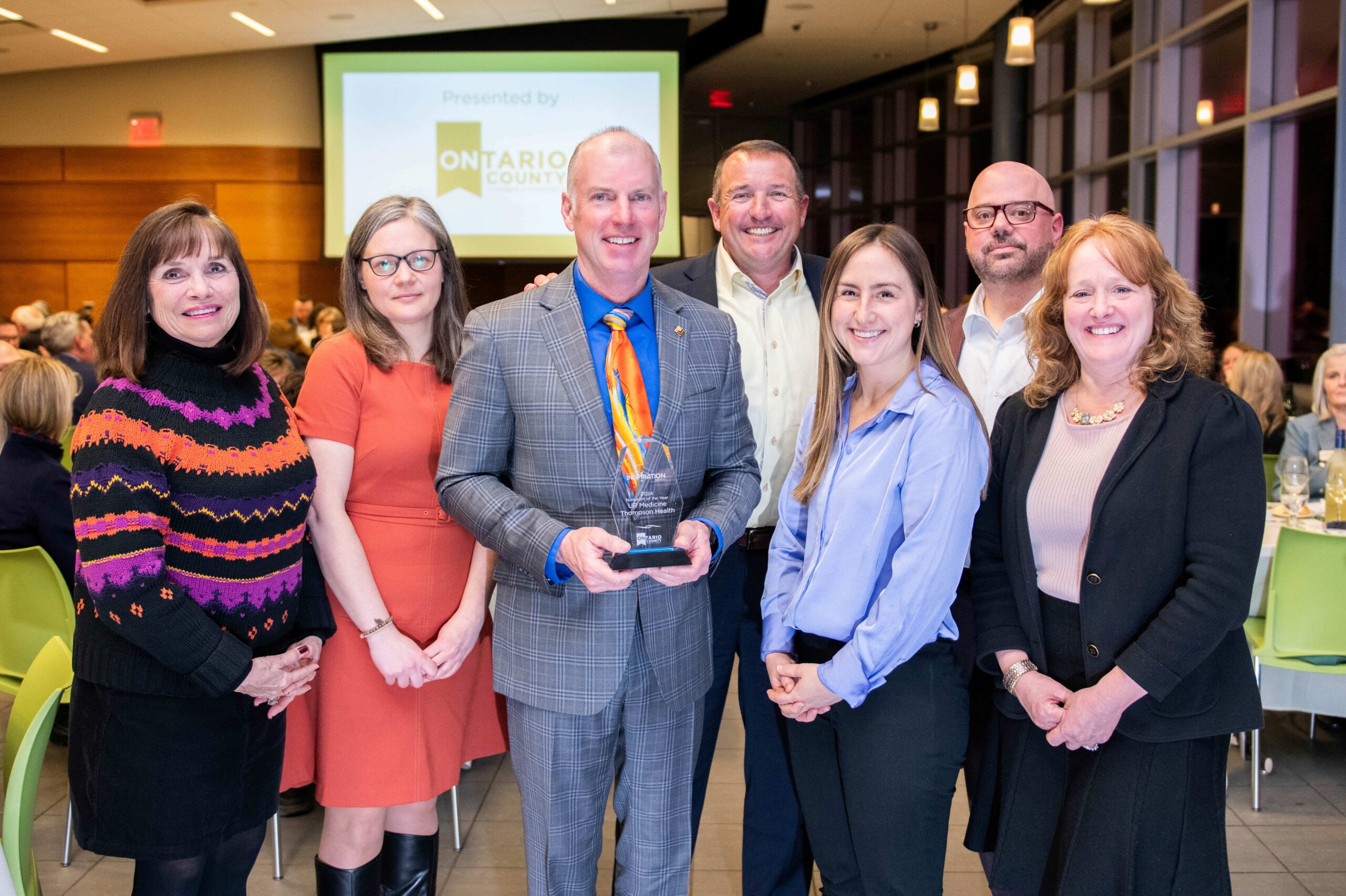 Ontario County Chamber holds annual dinner: Over 200 gather to celebrate major economic contributors Ontario County Chamber holds annual dinner: Over 200 gather to celebrate major economic contributors