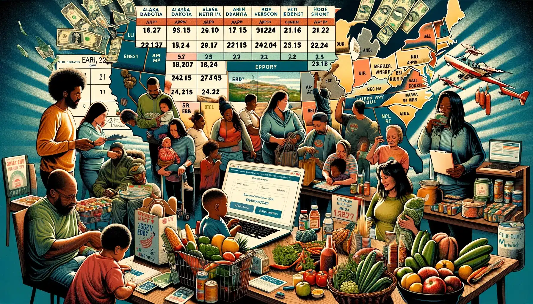 April 2024 SNAP payment schedule When will food stamps benefits reach