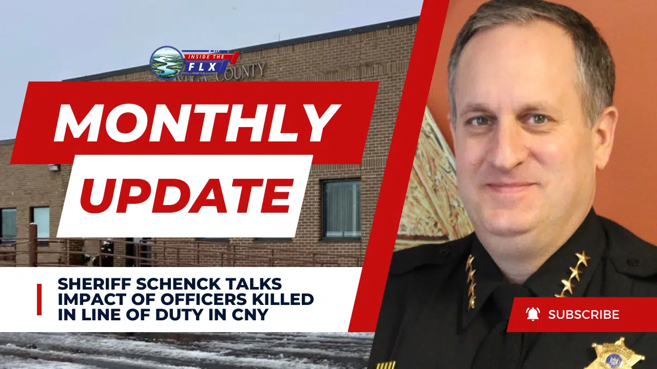 INSIDE THE FLX: Sheriff Schenck talks officers killed in Syracuse, eclipse traffic assessment, and upcoming campaign on slow-moving vehicles (podcast) INSIDE THE FLX: Sheriff Schenck talks officers killed in Syracuse, eclipse traffic assessment, and upcoming campaign on slow-moving vehicles (podcast)