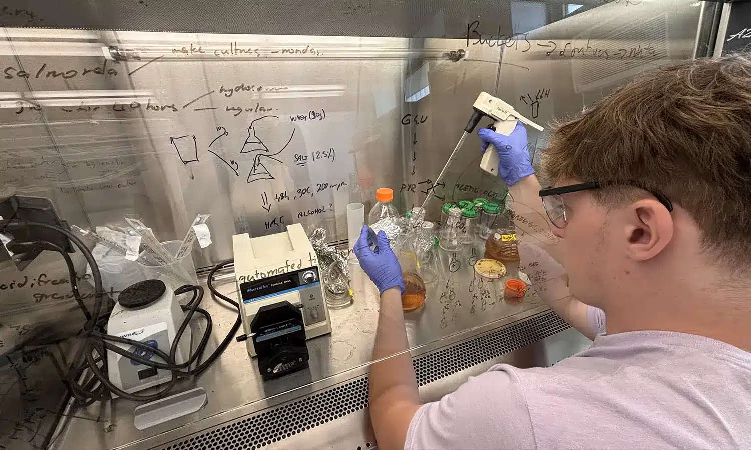 Finger Lakes area interns from HWS connect classroom to community