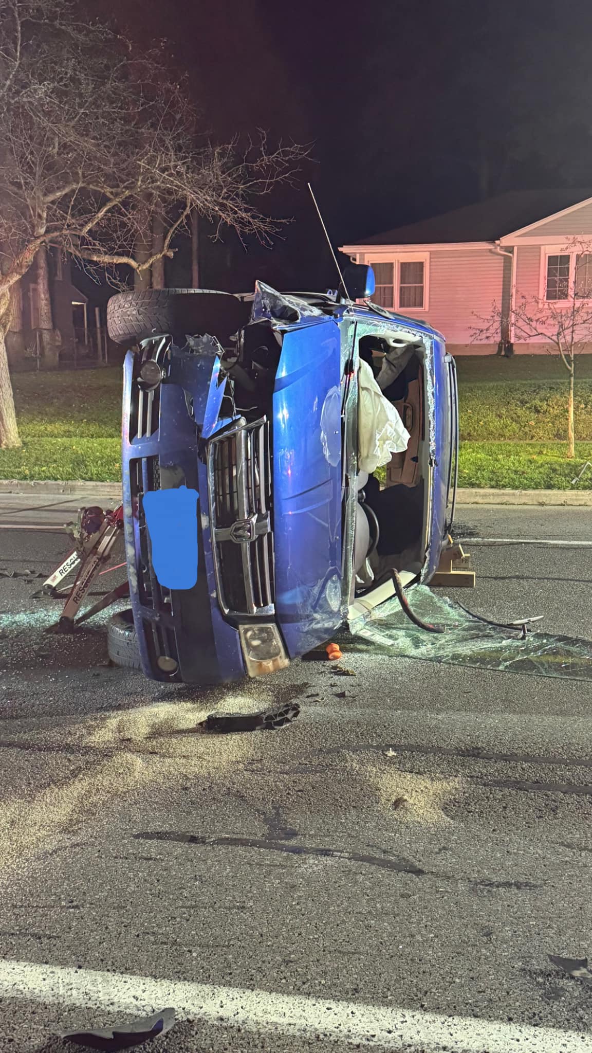 Firefighters rescue trapped occupant in Canandaigua overnight crash