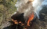 Remote fire in Galen tests first responders from multiple departments: No injuries reported