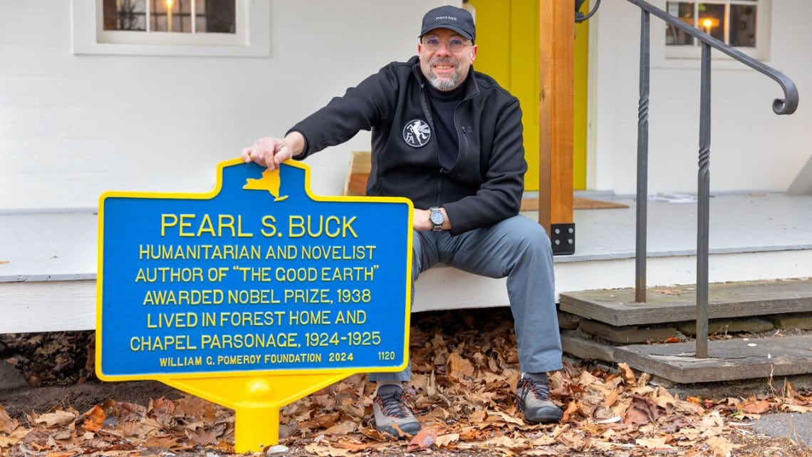 Ithaca honors Pearl S. Buck with historic marker Ithaca honors Pearl S. Buck with historic marker