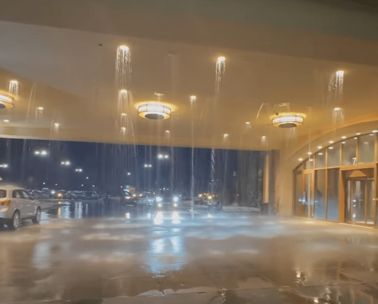 Significant damage after water flow incident at del Lago hotel (video) Significant damage after water flow incident at del Lago hotel (video)