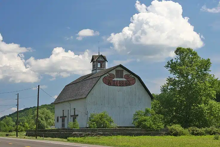Historic Newfield barn set for restoration Historic Newfield barn set for restoration