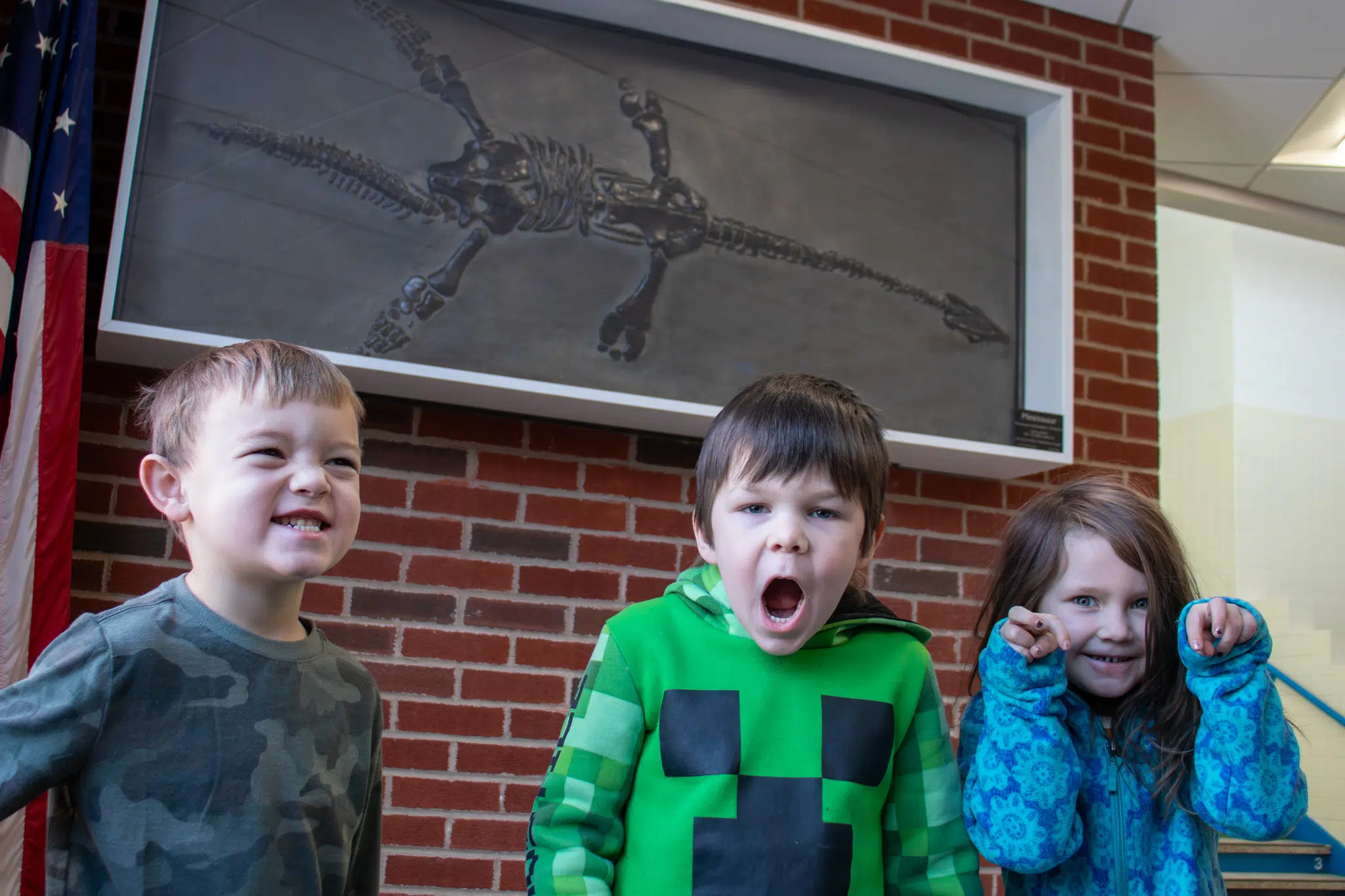 Fossil replica inspires students at Moravia’s Millard Fillmore Elementary