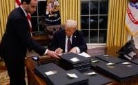 Trump's approval rating dips after executive orders
