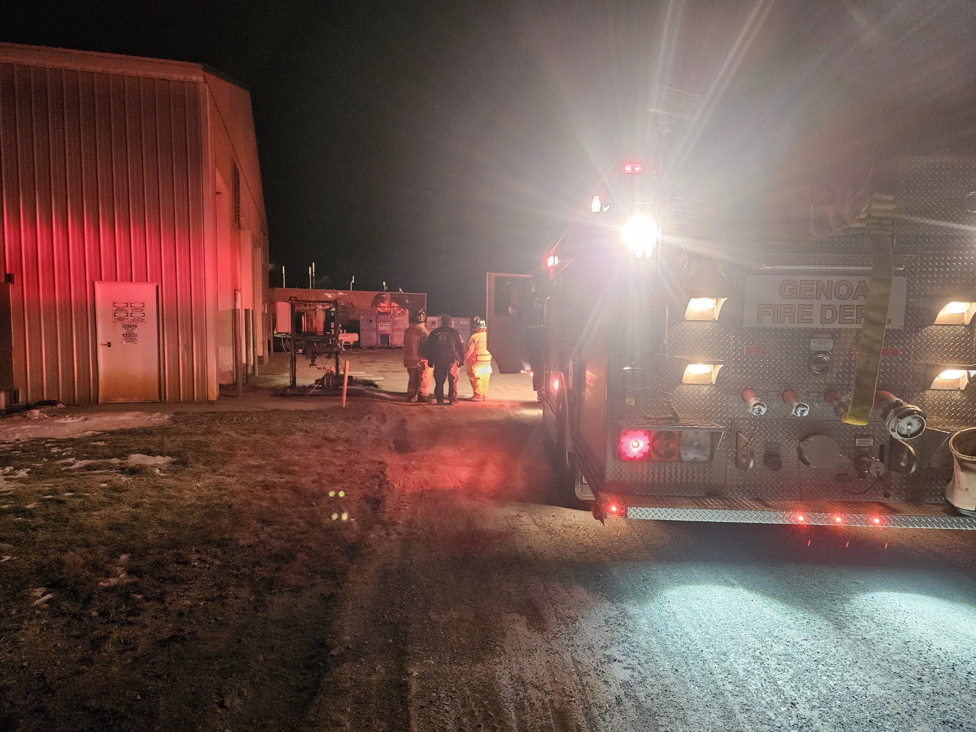 Genoa FD responds to two calls in one night Genoa FD responds to two calls in one night
