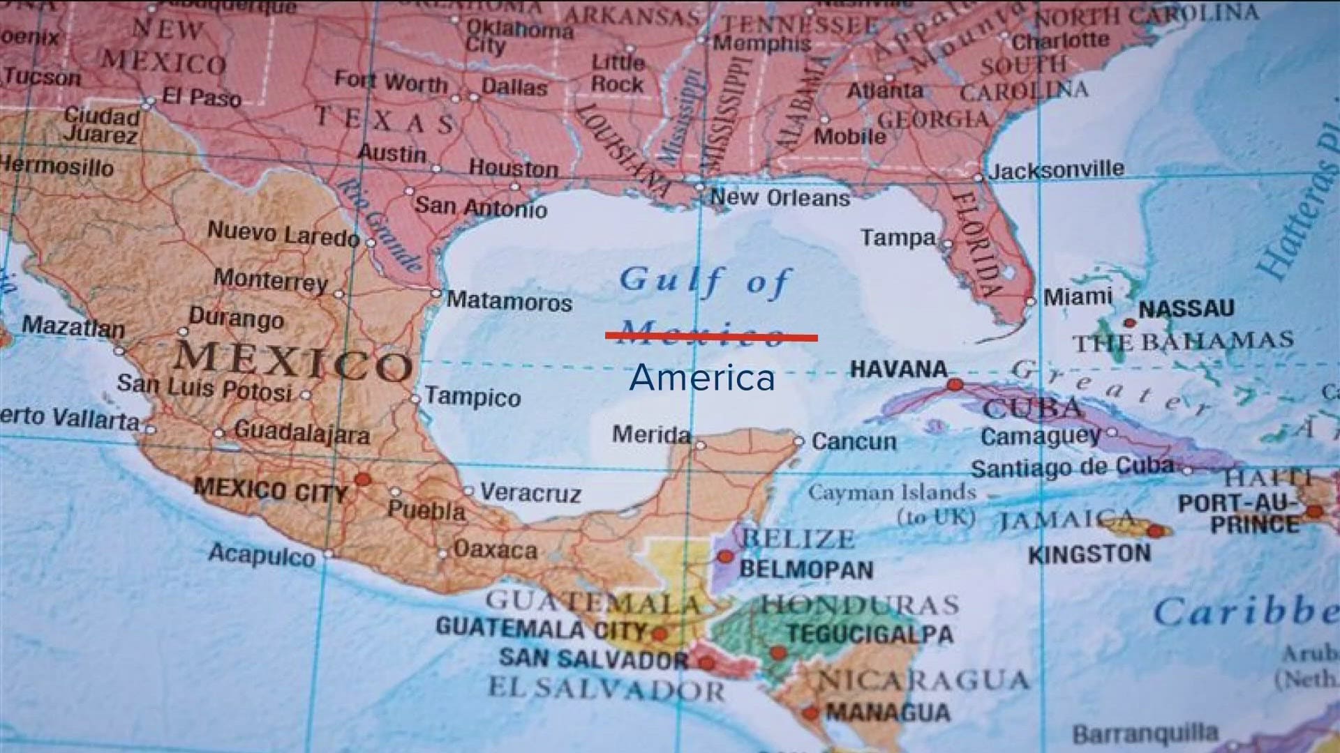 President proclaims first ever - Gulf Of America