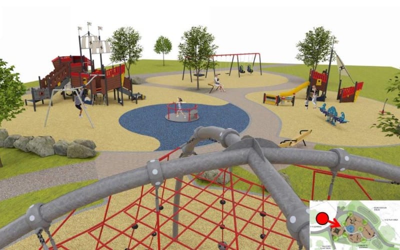 ADA-friendly playground nears completion in Watkins Glen ADA-friendly playground nears completion in Watkins Glen