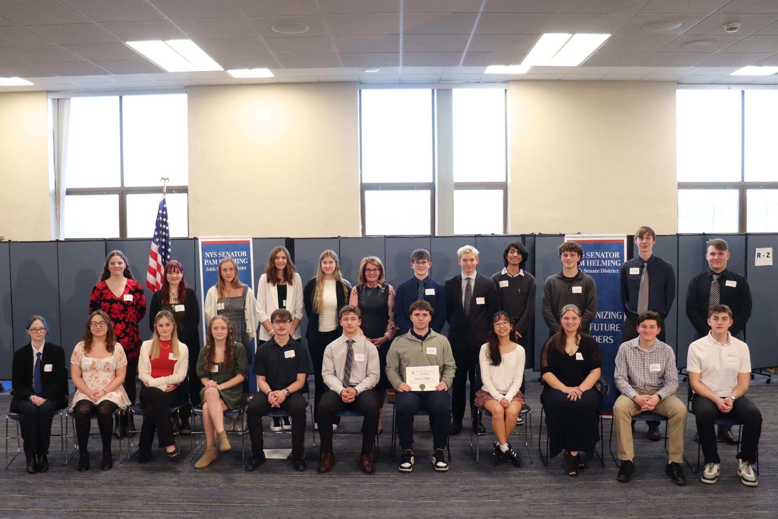 Senator Helming honors 25 students with Youth Leadership Award