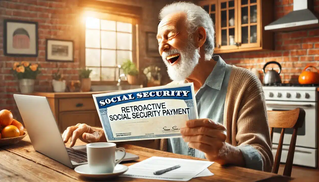 Senior receives a Social Security Retroactive Payment