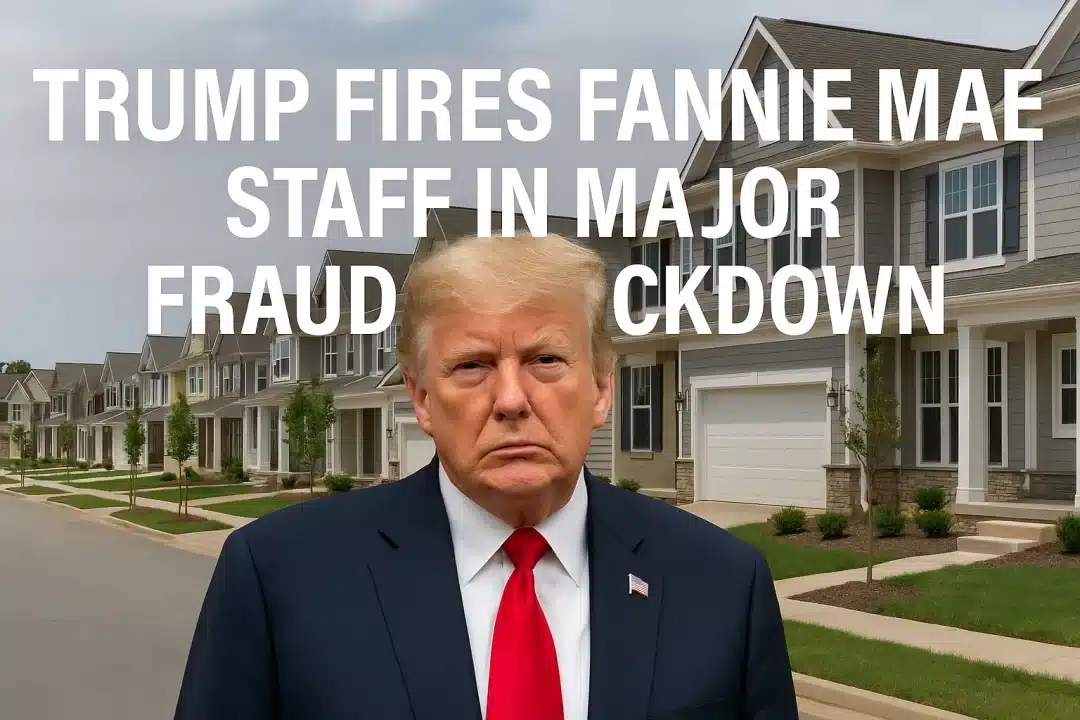 Trump Administration announces firing of 100 employees at Fannie Mae