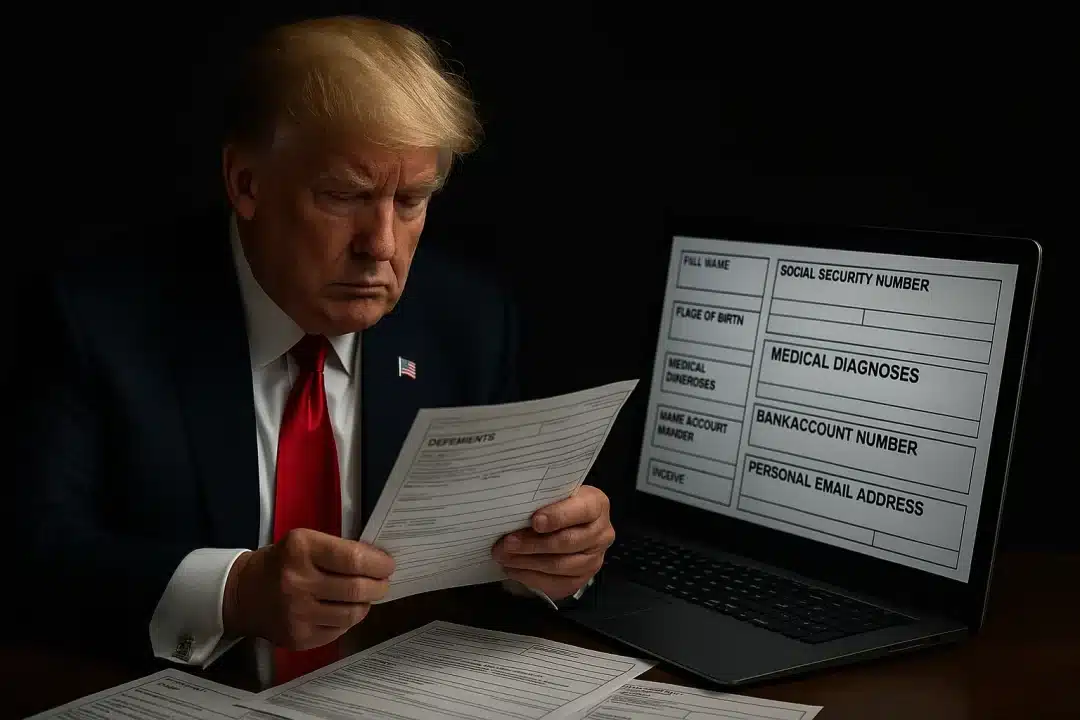 President Donald Trump Data Consolidation Push