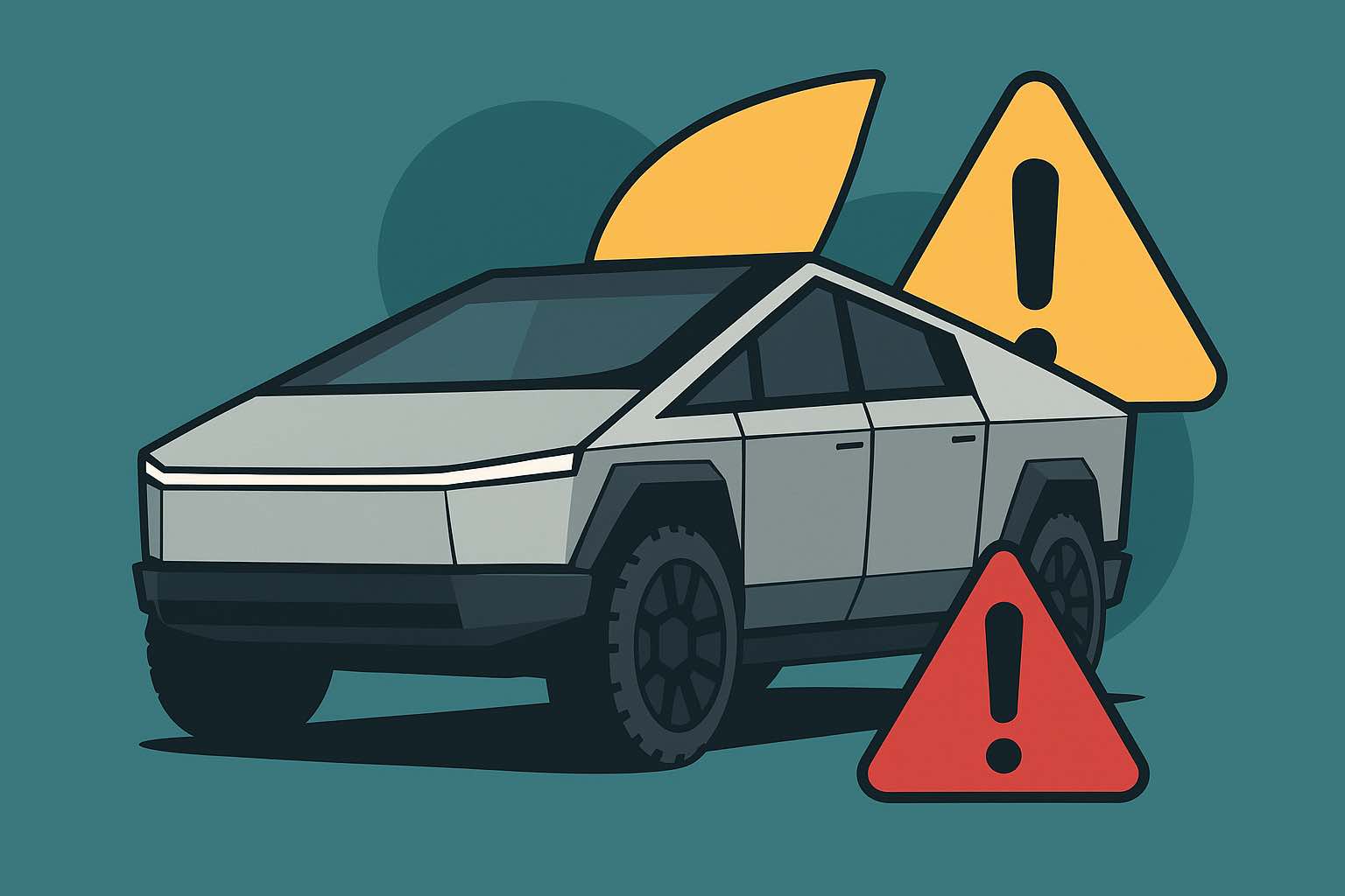 Tesla recalls 46,000 Cybertrucks over panel detachment risk Tesla recalls 46,000 Cybertrucks over panel detachment risk