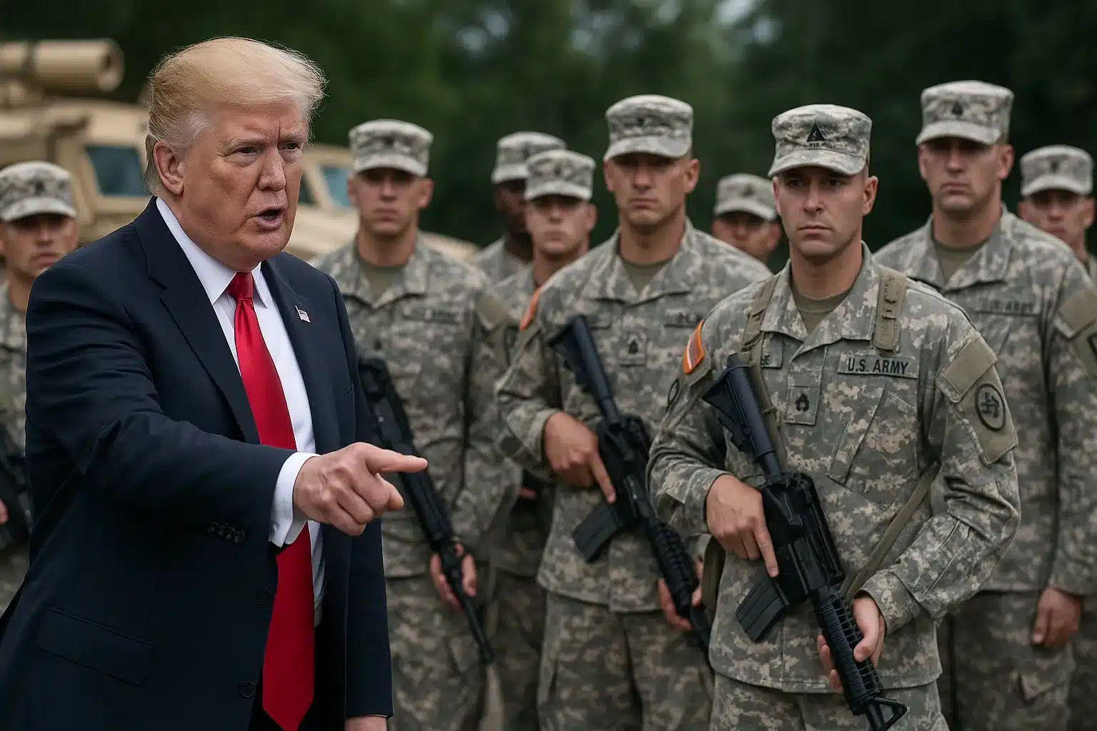 Will Trump Declare Martial Law? April 19 Protests Spark National Concern Will Trump Declare Martial Law? April 19 Protests Spark National Concern