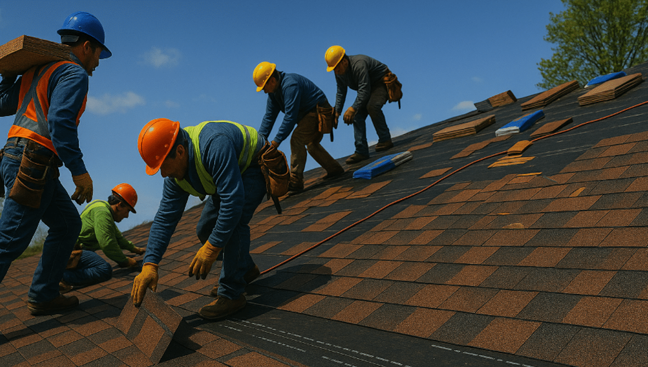 Roofing material prices spike as U.S. tariffs squeeze supply chain Roofing material prices spike as U.S. tariffs squeeze supply chain