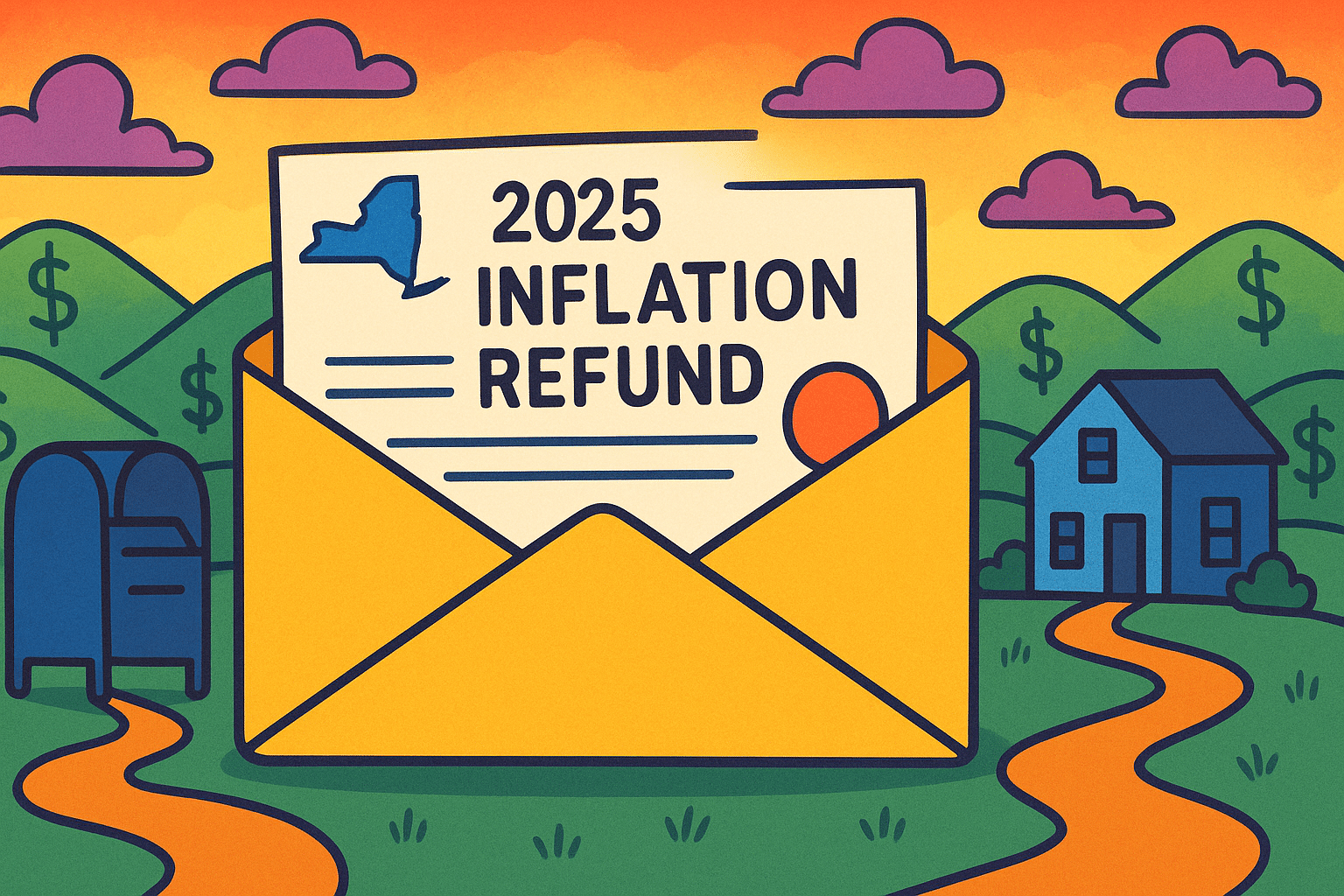How to avoid delays with New York’s 2025 inflation refund checks