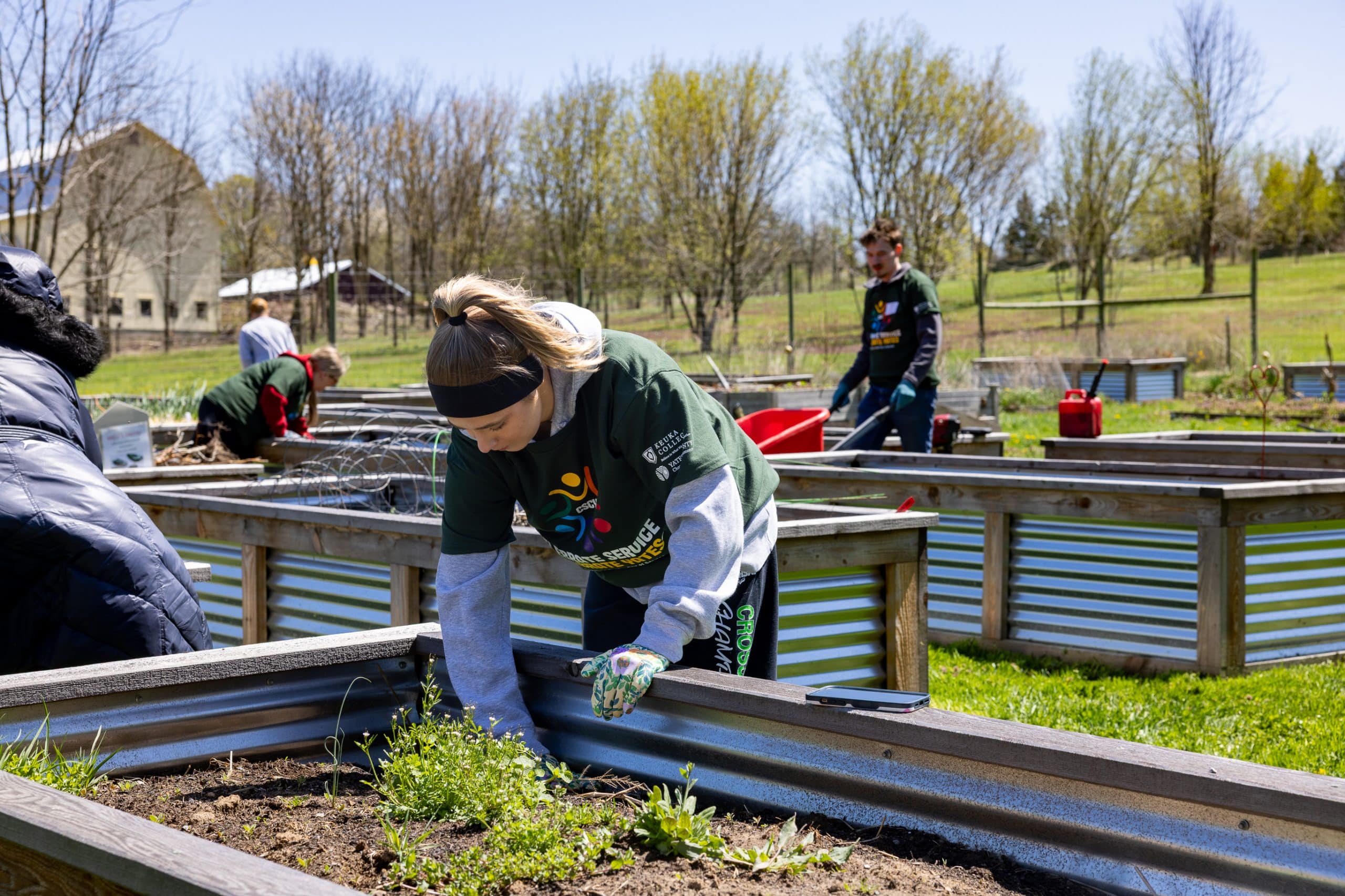 Keuka College students and community unite for service day