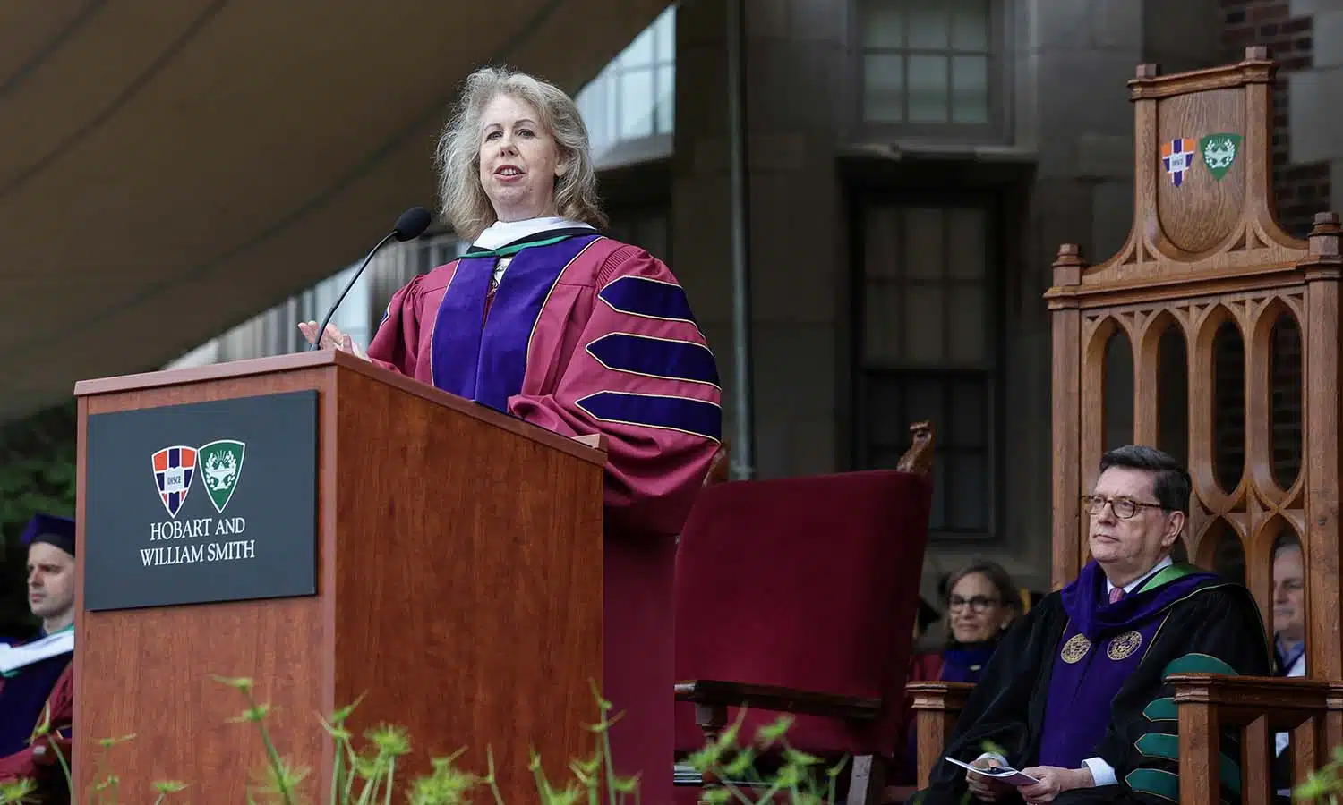 Nancy Gibbs urges HWS grads to focus attention in digital age Nancy Gibbs urges HWS grads to focus attention in digital age