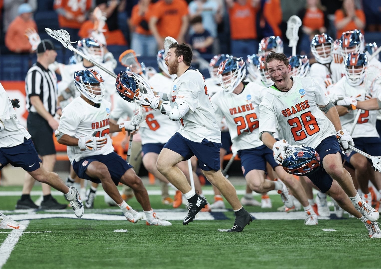 Syracuse men’s lacrosse storms back to stun Harvard in first round of NCAA Tournament Syracuse men’s lacrosse storms back to stun Harvard in first round of NCAA Tournament