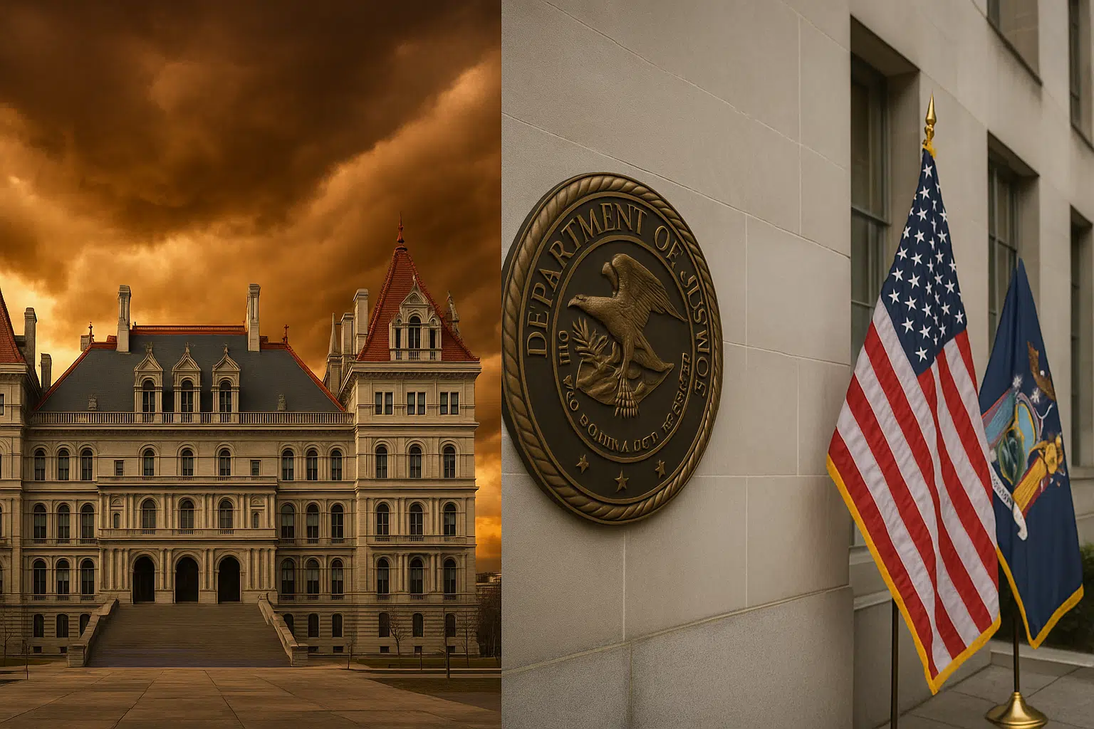 US Dept. of Justice sues NYS over climate change superfund law US Dept. of Justice sues NYS over climate change superfund law