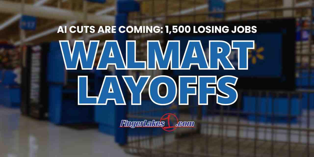 WALMART LAYOFFS: Company cutting 1,500 jobs for AI
